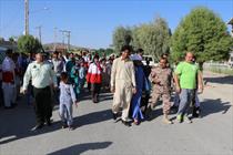 همایش پیاده روی خانوادگی  در شهرستان سرباز برگزار شد+تصاویر