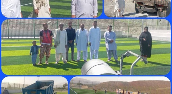 ۳ زمین چمن مصنوعی برای بخش ساربوک