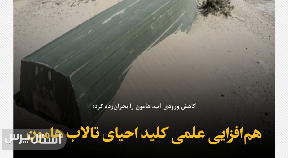 هم‌افزایی علمی کلید احیای تالاب هامون سیستان