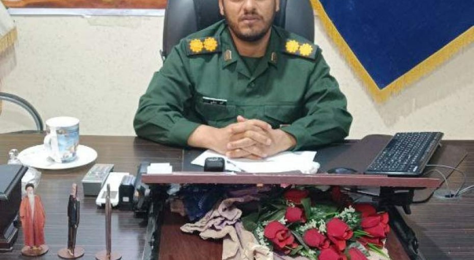 تبریک فرمانده ناحیه نیکشهر به مناسبت هفته دولت