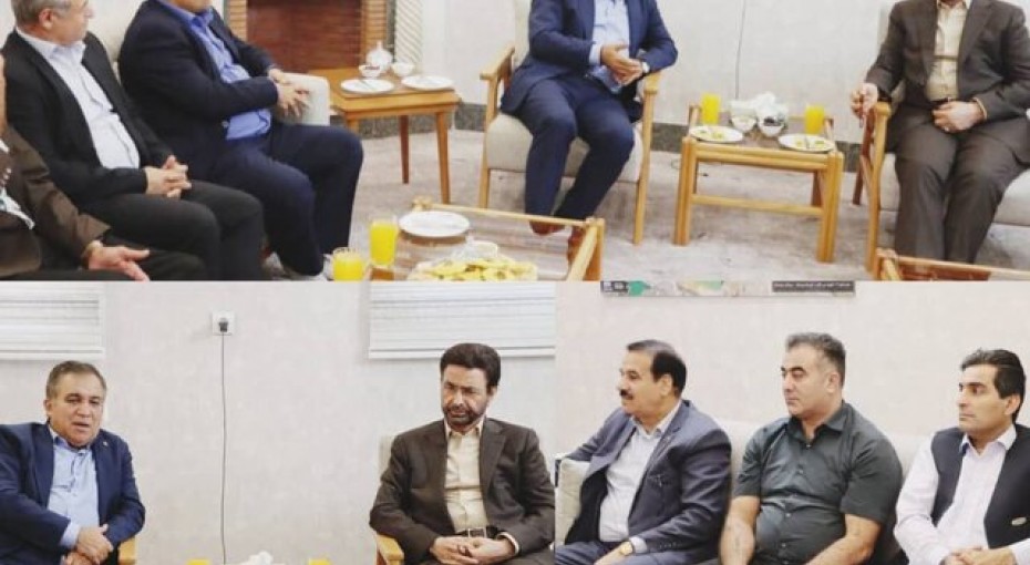 ایسنا/سیستان و بلوچستان تاجرنیا مدیرعامل باشگاه استقلال تهران همراه سرپرست اداره کل ورزش و جوانان استان با نماینده مردم زاهدان در مجلس درباره توسعه ورزش سیستان و بلوچستان گفت‌وگو کرد.