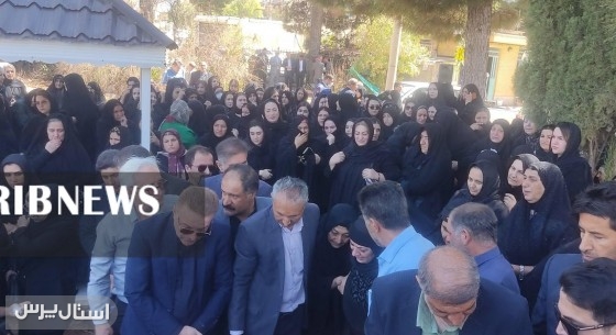 پیکر پدر شهید علی غلامی در یاسوج تشییع شد.