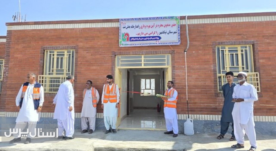 کلنگ‌زنی و افتتاح چند پروژه راهداری در نیکشهر