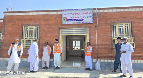 کلنگ‌زنی و افتتاح چند پروژه راهداری در نیکشهر