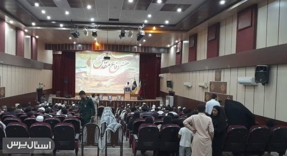 برگزاری شب شعر و خاطره گویی دفاع مقدس در نیکشهر با حضور فرمانده سپاه سلمان استان سیستان و بلوچستان