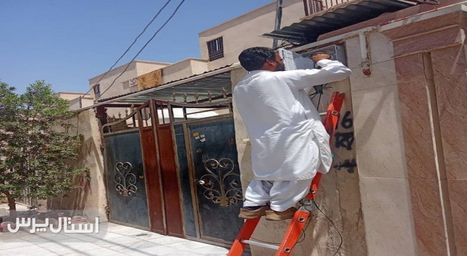 خیابان معلم شهرستان نیکشهر به شبکه فیبر نوری پیوست.