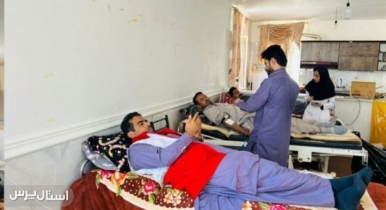 بسیجیان نیکشهر با اهدای خون نماد همدلی و مسئولیت‌پذیری شدند