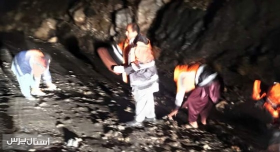 امدادرسانی و ریزش‌برداری در محورهای فنوج